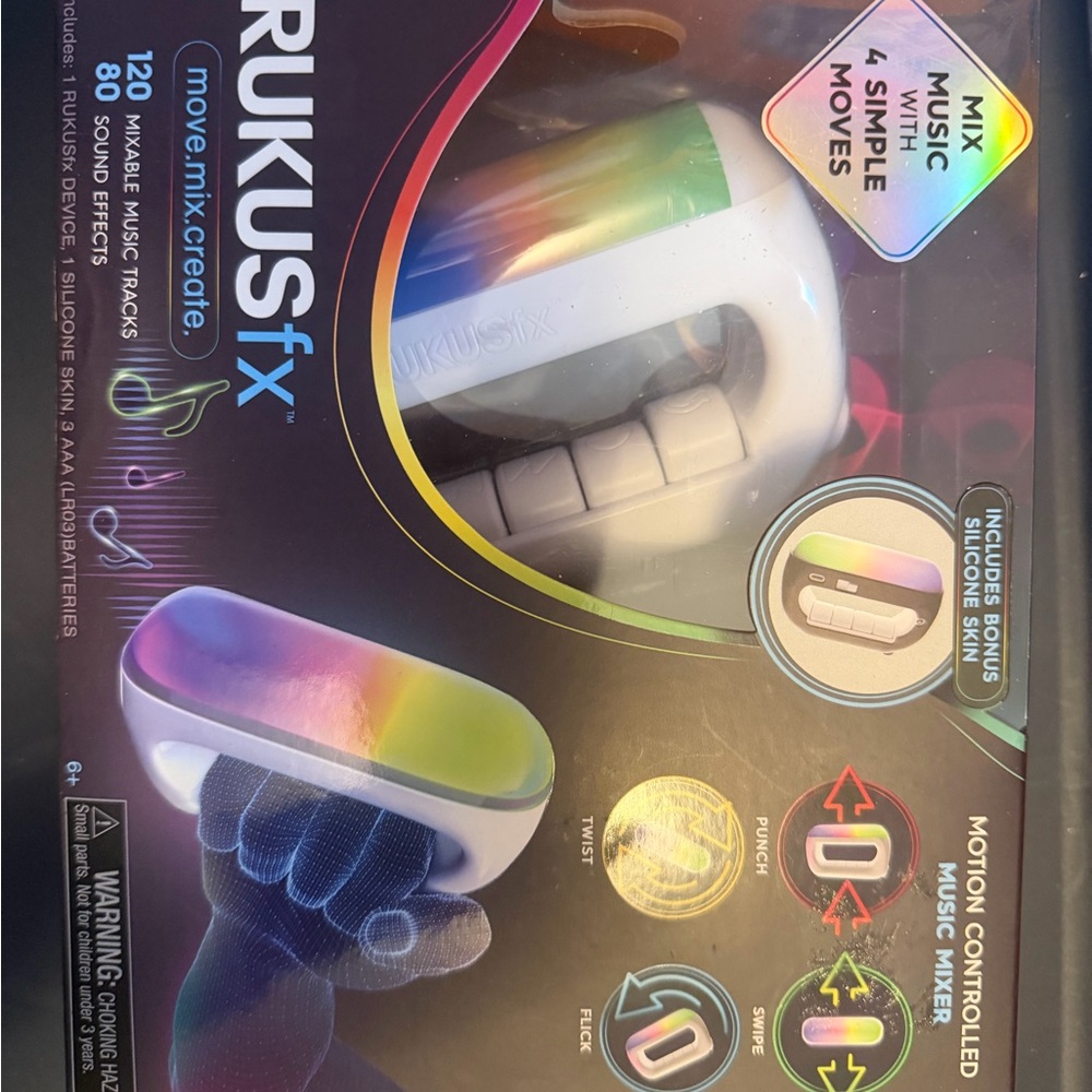 RUKUSfx Motion-Controlled Music Mixer